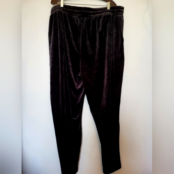 4 for $30 🌈 Activezone black velour drawstring pants with pockets size 3X - Picture 2 of 9